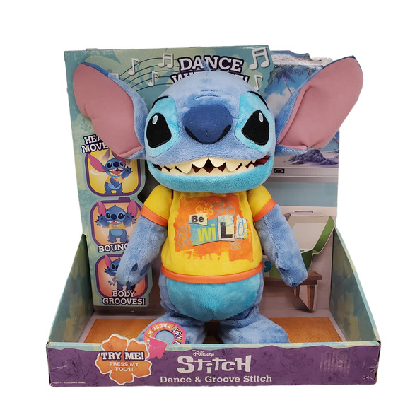 Disney Stitch Dance and Groove Stitch with Sounds Disney Lilo and Stitch - Picture 1 of 11
